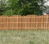 AFC Grand Island - Wood Fencing, 1013 6' overscallop board on board stained