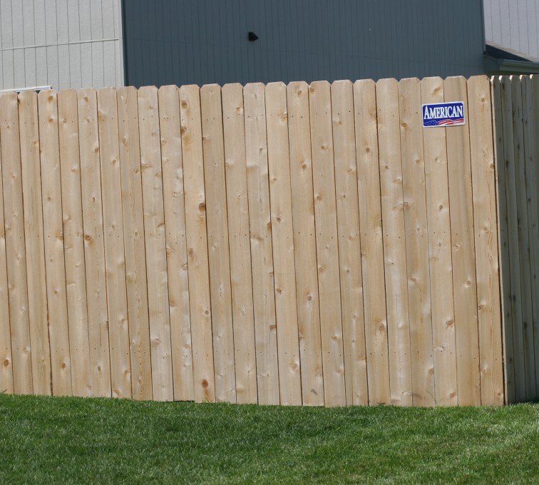 AFC Grand Island - Wood Fencing, 1023 6' solid privacy