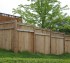 AFC Grand Island - Wood Fencing, 1067 Custom Solid with Accent Top