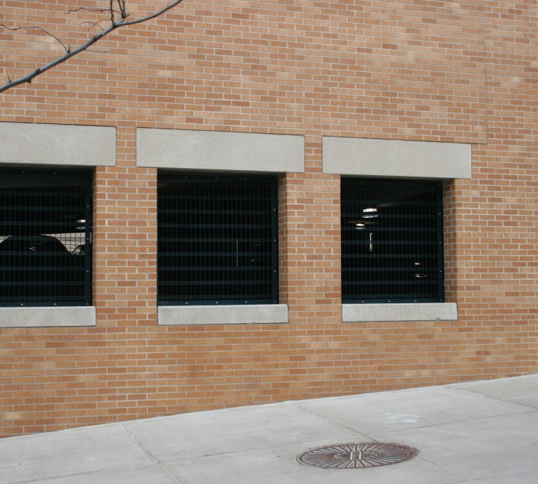 Welded mesh panel system in Columbus Nebraska.