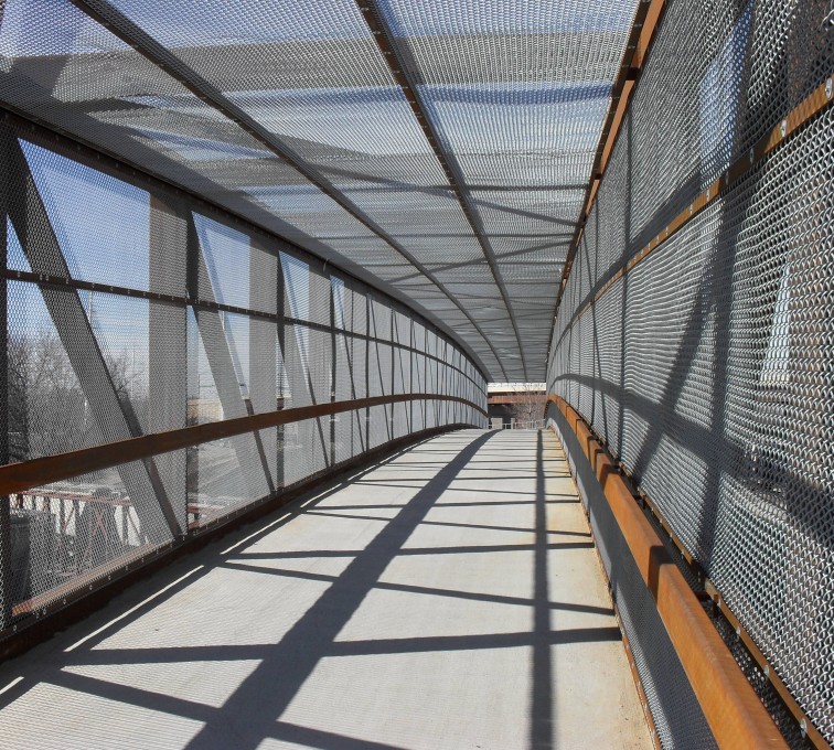 AFC Grand Island - Chain Link Fencing, Holdrege Street Bridge Inside
